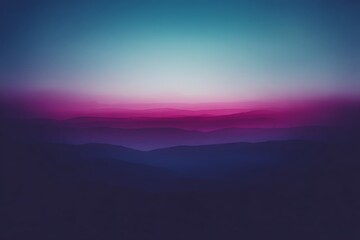 Obraz premium Abstract mountain layers with calming hues