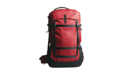 Hybrid rolling backpack for travel Transparent background, PNG file