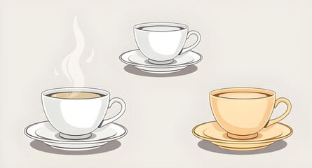 Obraz premium cup of coffee