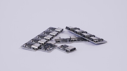 PCB SMD USB-C type electronic