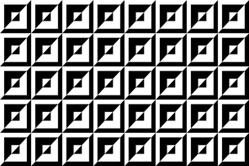 geometric pattern vector design. Modern posters set with shape elements. Black and White hipster background.