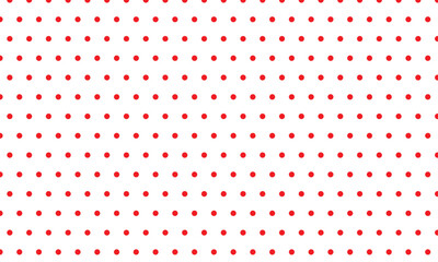 abstract simple red dot pattern can be used background.