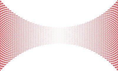 abstract simple red star halftone bulge pattern can be used background.