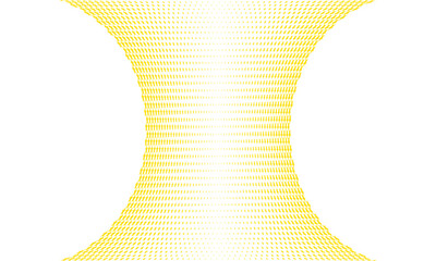abstract simple yellow star halftone bulge pattern art can be used background.