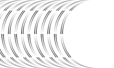 abstract simple irregular gradient double line arch pattern can be used background.