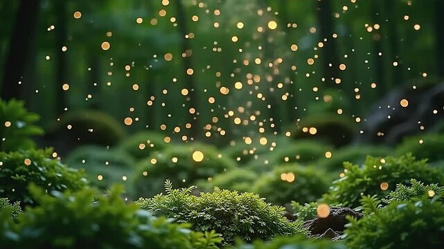 burst radiant beam blurs trend and sparkle gently ended angstrom ornate park background, create angstrom peaceable and charming sight stream of brilliant light.