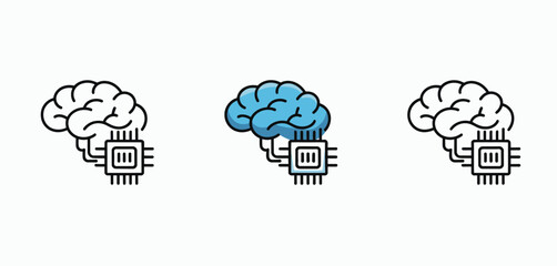 Artificial intelligence brain chip variations