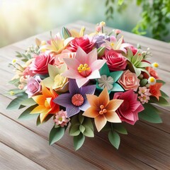 Floral Origami