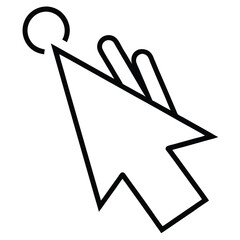 arrow icon vector illustration