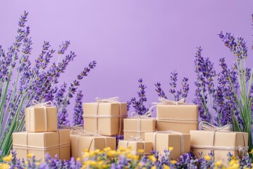 Pastel-colored photo holders in lavender and yellow are set against a soft background to inspire design ideas