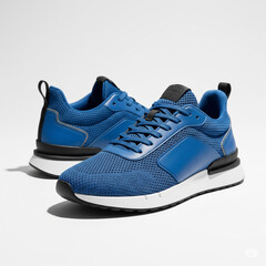 sport shoes on white background
