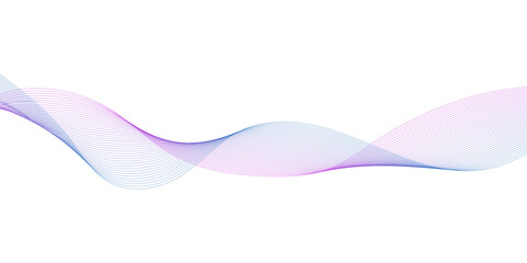 Abstract wave background with blue line pattern. Futuristic wave pattern.  technology Dynamic concept. Vector illustration