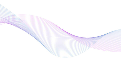 Abstract wave background with blue line pattern. Futuristic wave pattern.  technology Dynamic concept. Vector illustration