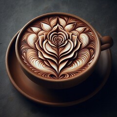 Rosetta A crisp multi layered rosetta with defined leaves center