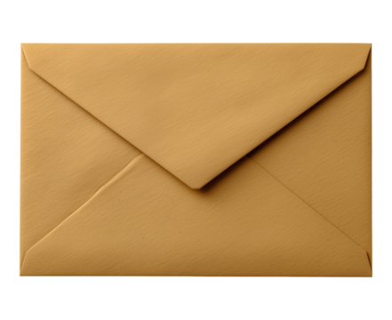 Sealed Envelope isolated on png transparent background