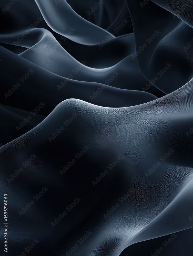 Poster dark and dynamic abstract background with grain texture and gradient colors, perfect for a futuristi