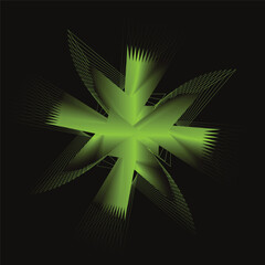 Artificial intelligence abstract artistic human Vector Image