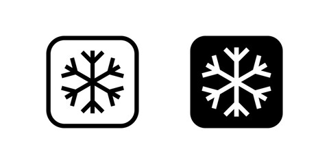 Keep cold symbol icons, essential for perishable goods, food packaging, pharmaceuticals, and temperature-controlled logistics.
