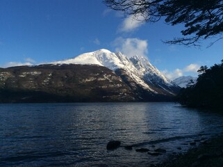 lake in the mountains