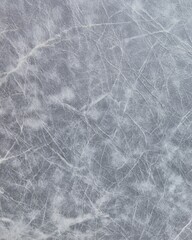 Fototapeta premium Leathered soapstone with bright white vein network and frosty surface texture in gray tones