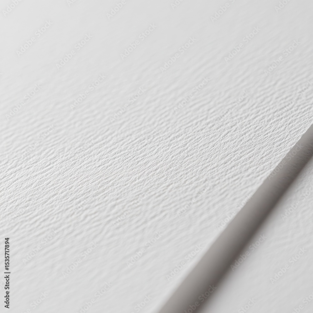 Poster close-up of textured white paper with soft grain and subtle surface details for minimalistic designs