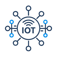 IoT Network Icon: Exploring the Internet of Things, Connectivity, and Smart Technology