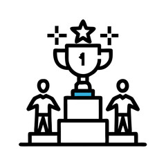 Winner's Trophy Icon: Celebrating Achievement, Success, and Recognition