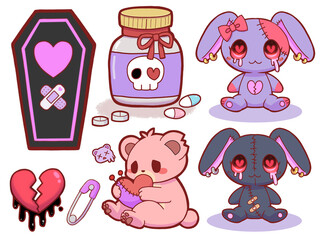 不気味可愛いセット