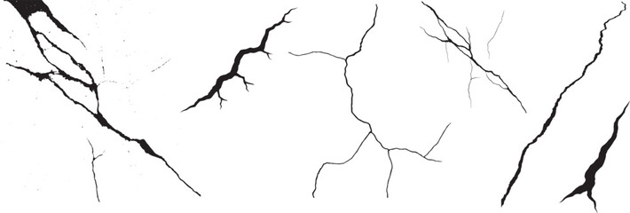 Abstract cracks pattern for backgrounds, Cracked surface design texture graphic