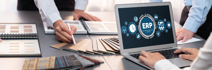 ERP enterprise resource planning software for brisk business to plan the marketing strategy
