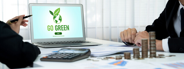 Green business transformation for brisk corporate business to thank green marketing strategy