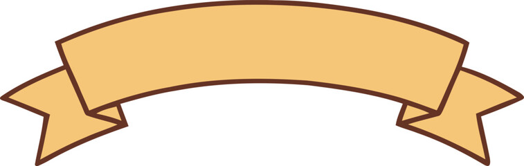 Blank Ribbon Banner vector
