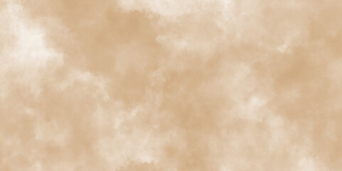 Watercolor of light brown dust explosion beige textured background with rough subtle distressed and grunge powder stains for vintage design, soft and smooth texture with designs element.