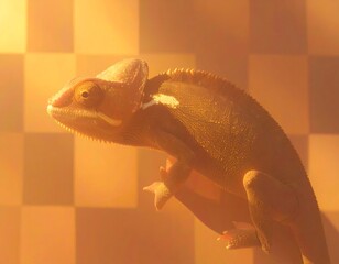 Veiled Chameleon Portrait