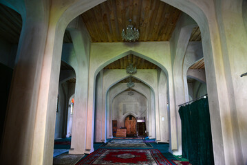 The Grand Mosque, located in the Ilisu Village of the Qakh city of Azerbaijan, was built in 1700.