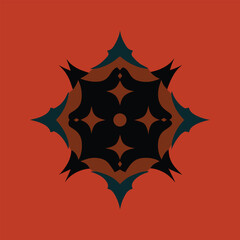 rust pattern design vector art