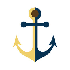 anchor pattern design vector art