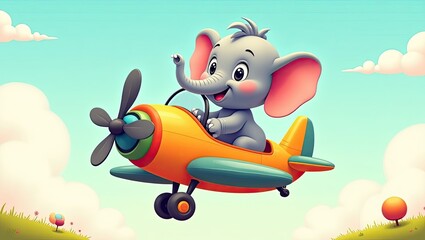 airplane flying in the sky