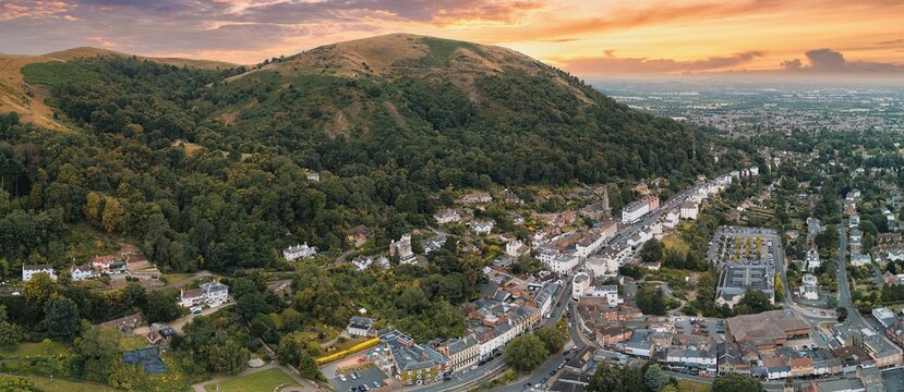 Malvern Hills, North hill Panorama