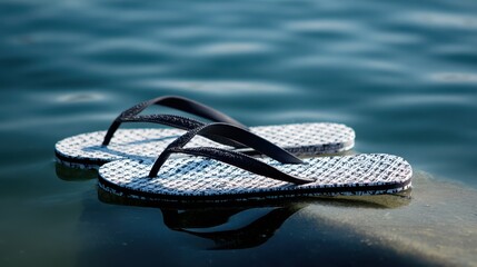 flip-flop sandal footwear summer water