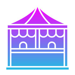 Ticket house Icon