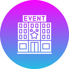 Fototapeta premium Hotel Icon