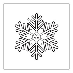Christmas, black and white christmas coloring pages, christmas coloring book, holiday, bold and easy cute christmas coloring pages, line art, illustration, coloring book, coloring pages