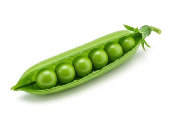 Green peas in a pod
