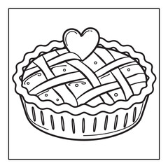 Christmas, black and white christmas coloring pages, christmas coloring book, holiday, bold and easy cute christmas coloring pages, line art, illustration, coloring book, coloring pages