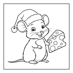 Christmas, black and white christmas coloring pages, christmas coloring book, holiday, bold and easy cute christmas coloring pages, line art, illustration, coloring book, coloring pages