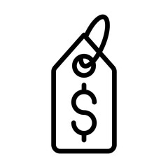 PriceTag line icon