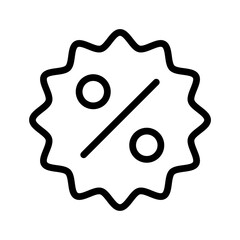 DiscountLabel line icon