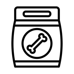 PetFoodAisle line icon