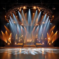 Spectacular Stage Show Illuminates the Auditorium, Transfixing Viewers with an Array of Lights and Entrancing Display